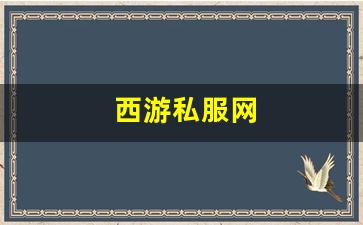 西游私服网(西游公益服)
